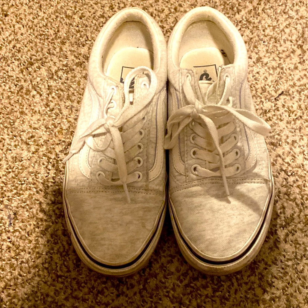 Grey/white vans